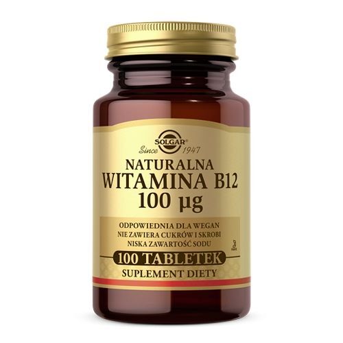 Solgar Natural Vitamin B12 100 Ug таблетки X 100 бр.2