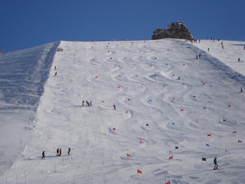 Австрия Каране на ски