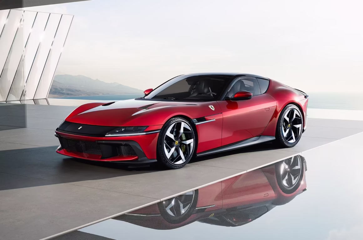 Ferrari 12cilindri Съвременна ода на атмосферен V12