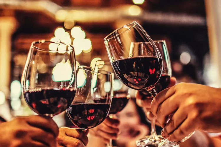 Бутилки италианско вино