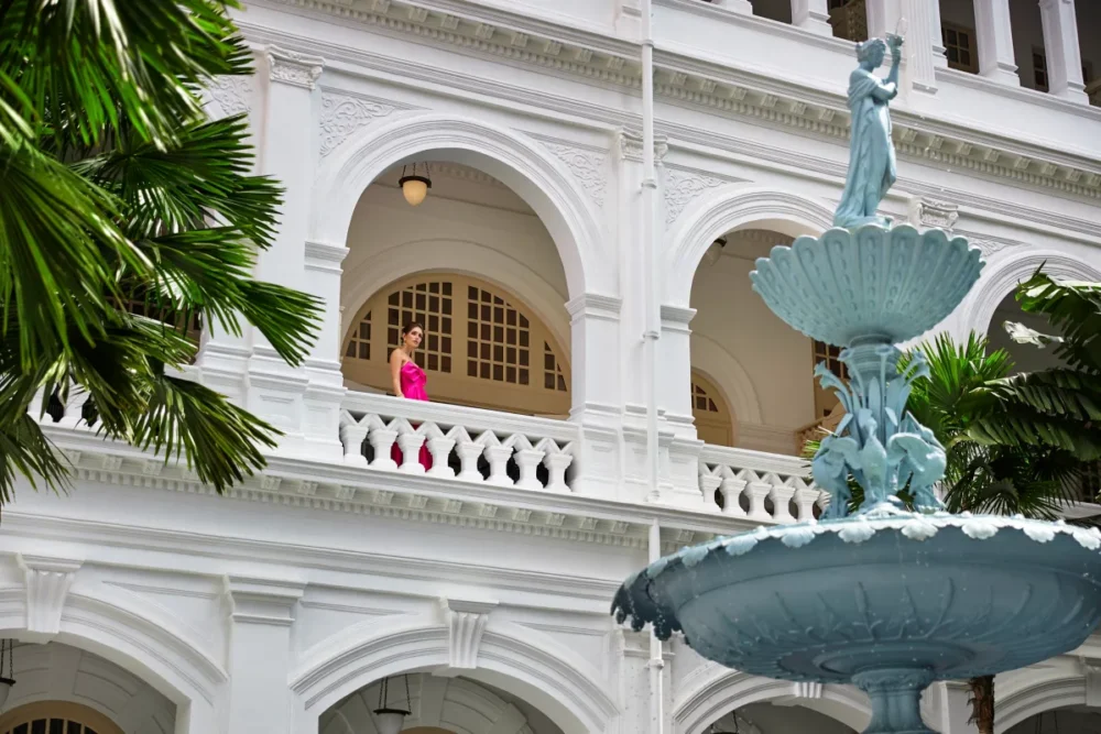 Престой в Raffles Hotel Singapore