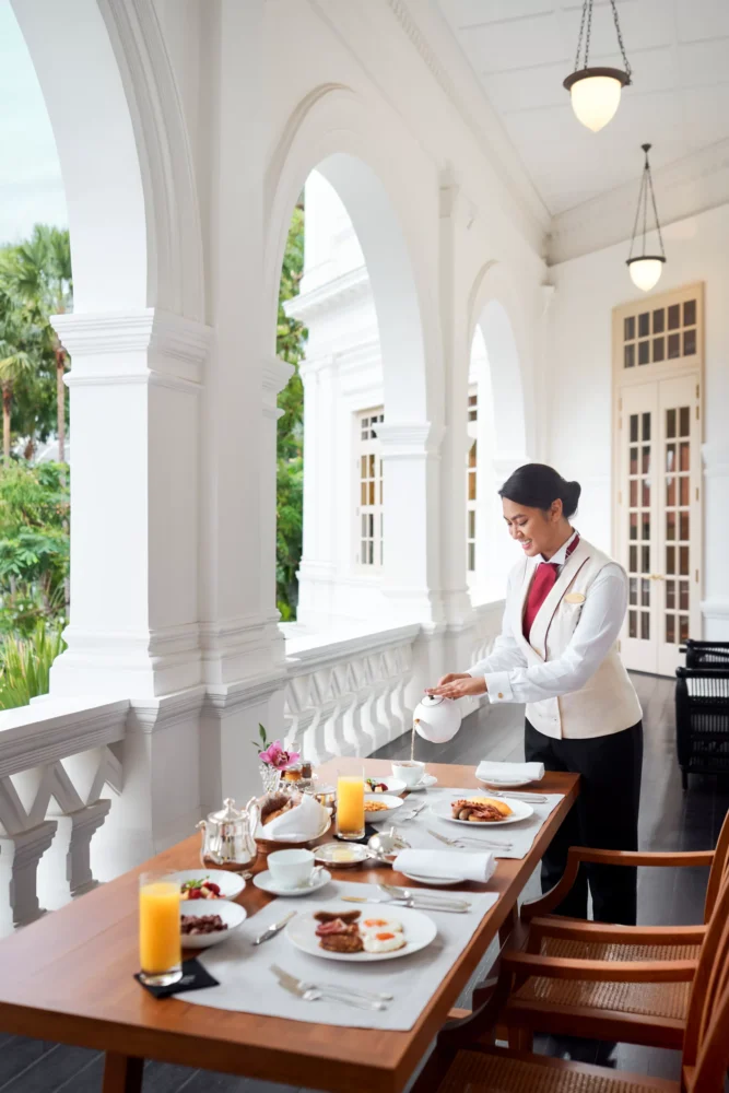 Raffles Hotel Singapore Обслужване