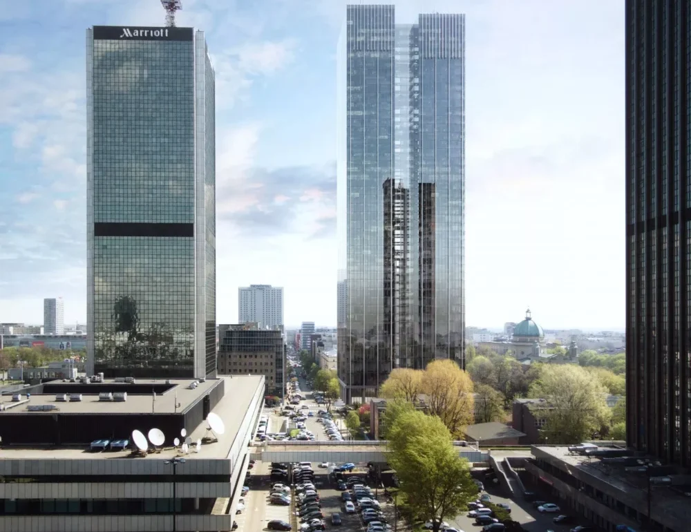 Roma Tower нов небостъргач на църковния парцел в центъра